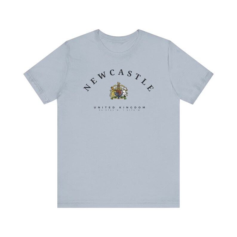 Newcastle T-Shirt, Newcastle upon Tyne shirt, United Kingdom England, England Shirt, United Kingdom shirt, Newcastle United Kingdom image 4