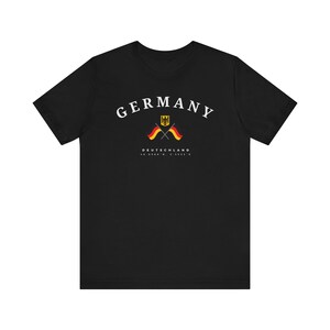 Germany T-Shirt, Deutschland shirt, Germany style shirt, Berlin, Munich, Hamburg, Germany sweatshirt, German style image 2
