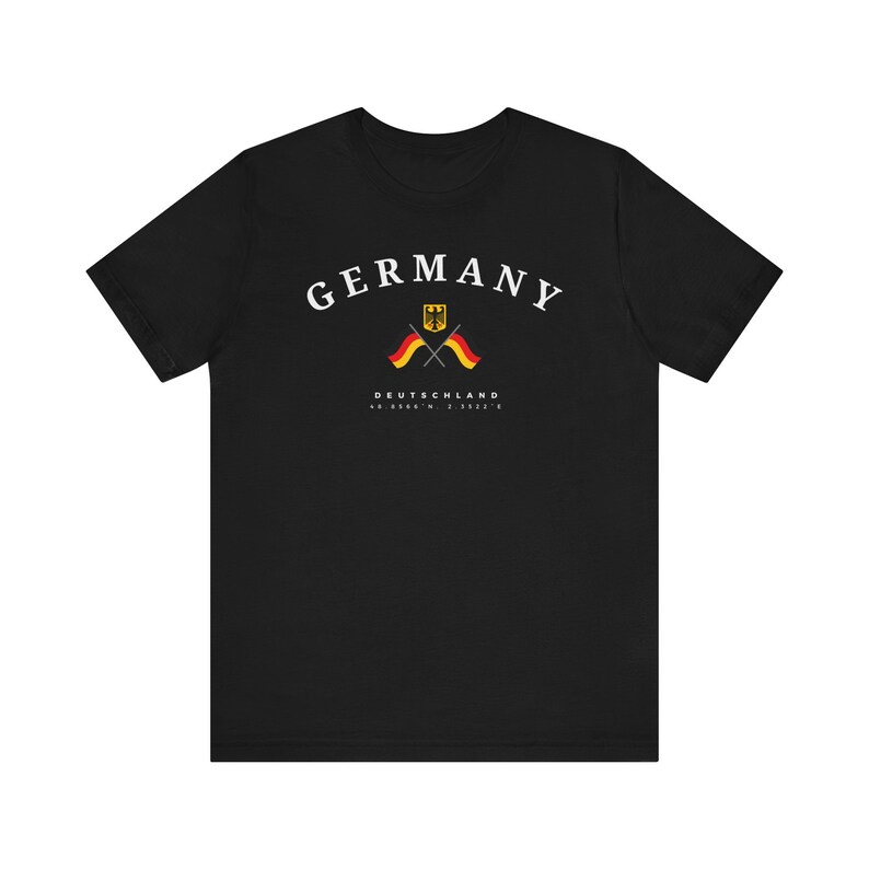 Germany T-Shirt, Deutschland shirt, Germany style shirt, Berlin, Munich, Hamburg, Germany sweatshirt, German style image 2