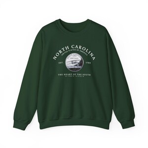 North Carolina Shirt, North Carolina Gift, North Carolina Sweatshirt, Soft and Comfortable Sweatshirt, North Carolina Quarter image 5