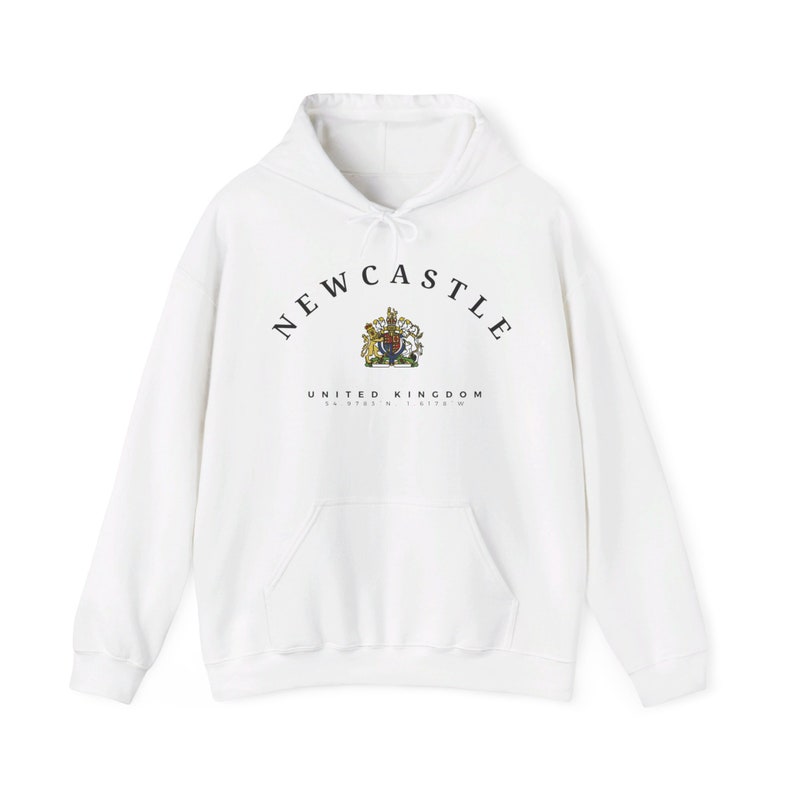 Newcastle Hoodie, Newcastle shirt, Newcastle Gift, United Kingdom, England shirt, Soft and Comfortable hoodie, Newcastle upon Tyne shirt image 2