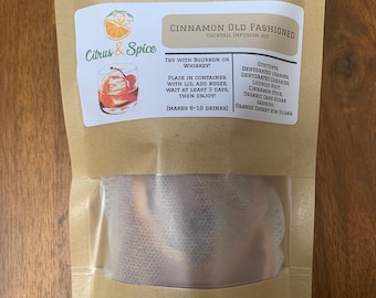 Cinnamon Old Fashioned Cocktail Infusion Kit