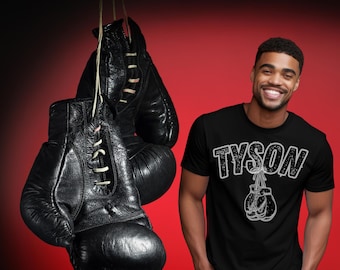 Tyson Tribute Boxing T-Shirt, Mike Tyson Heavyweight Champion Tee, Boxing G.O.A.T Shirt, Gym Wear, Training T-Shirt, Ferocious Power, Champ