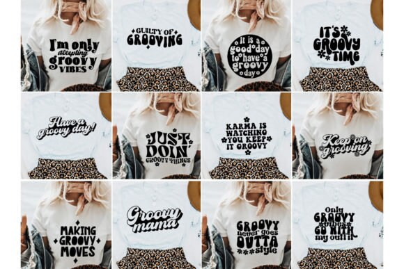 Groovy Svg Bundle Boho Svg Hippie Svg Aesthetic Svg - Etsy