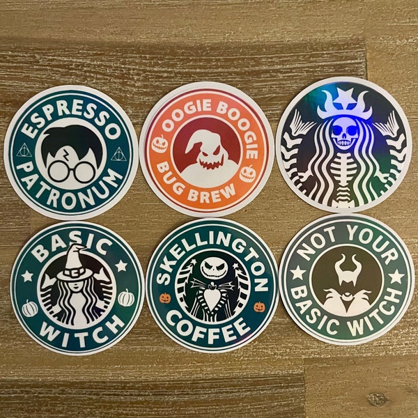 Starbucks Stickers Etsy