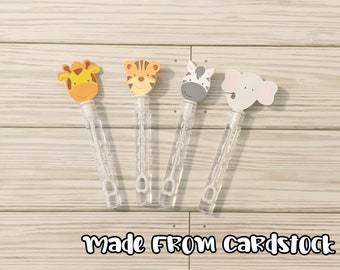 Safari Party Mini Bubbles, Party Favors, Birthday Parties, Safari Party, Bubble Wands, Tiger, Zebra