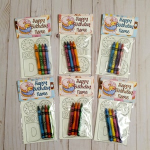 Choose Your Theme,Character, or Team Mini Coloring Books, Party Favors, Birthday Parties, Tea Party, Custom Party Favors