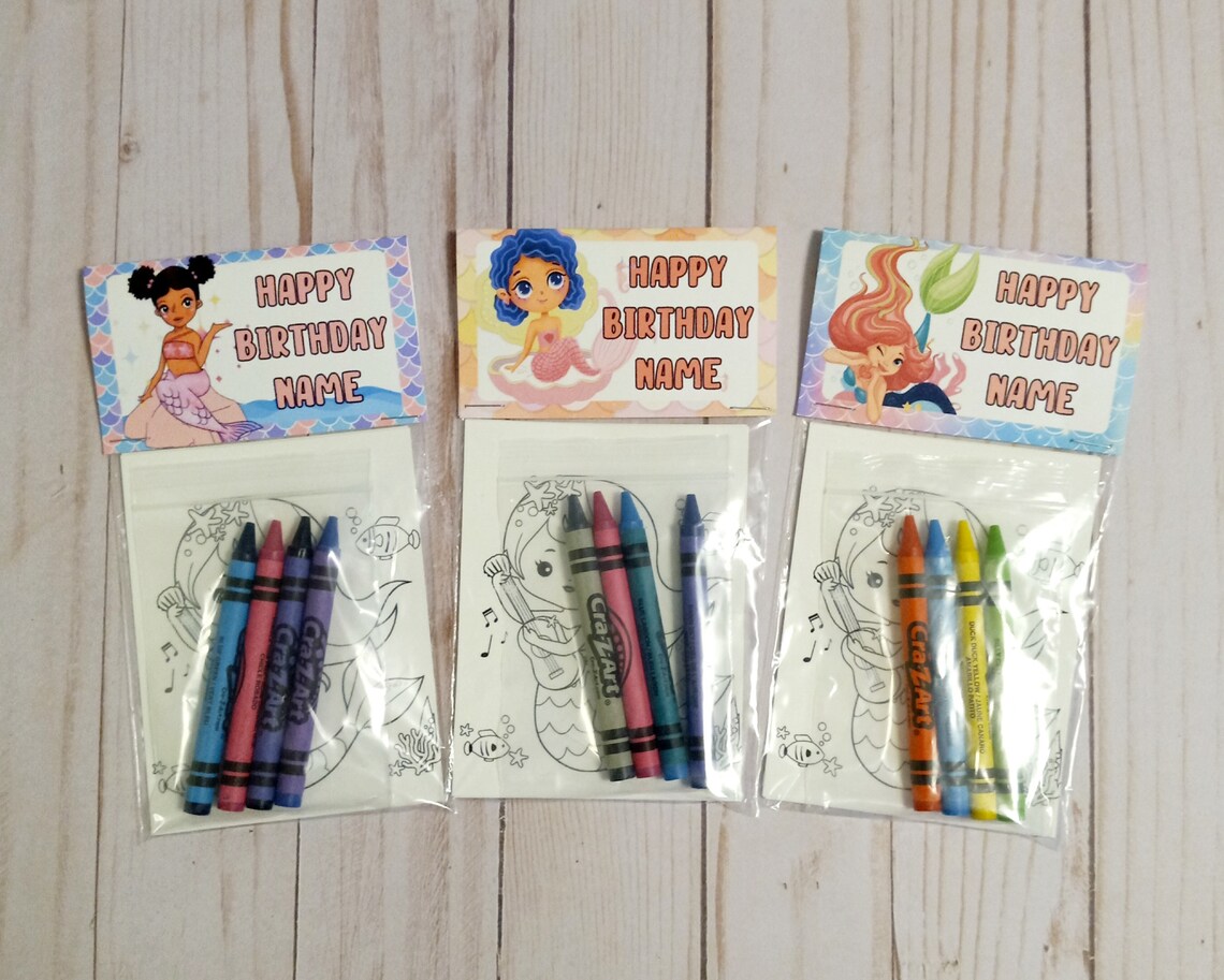 Choose Your Theme,character, or Team Mini Coloring Books, Party Favors ...