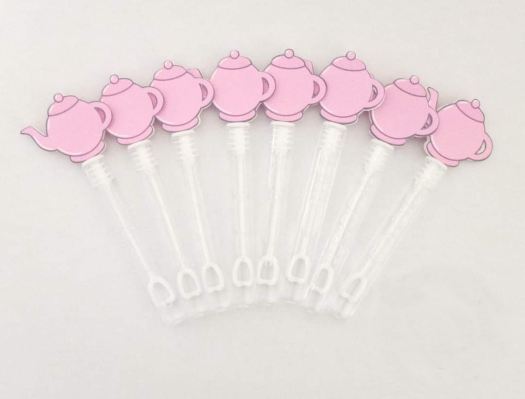 Tea Party Mini Bubbles Party Favors Birthday Parties Tea - Etsy