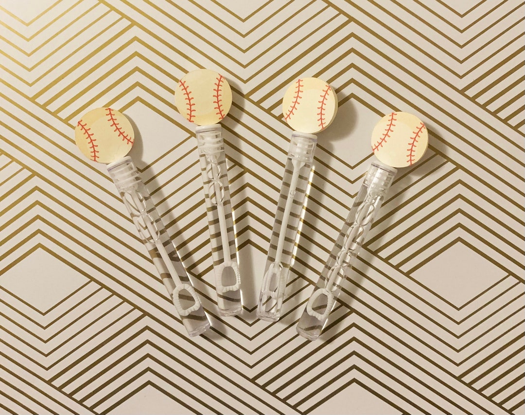 Baseball Party Mini Bubbles, Party Favors, Birthday Parties, Baseball