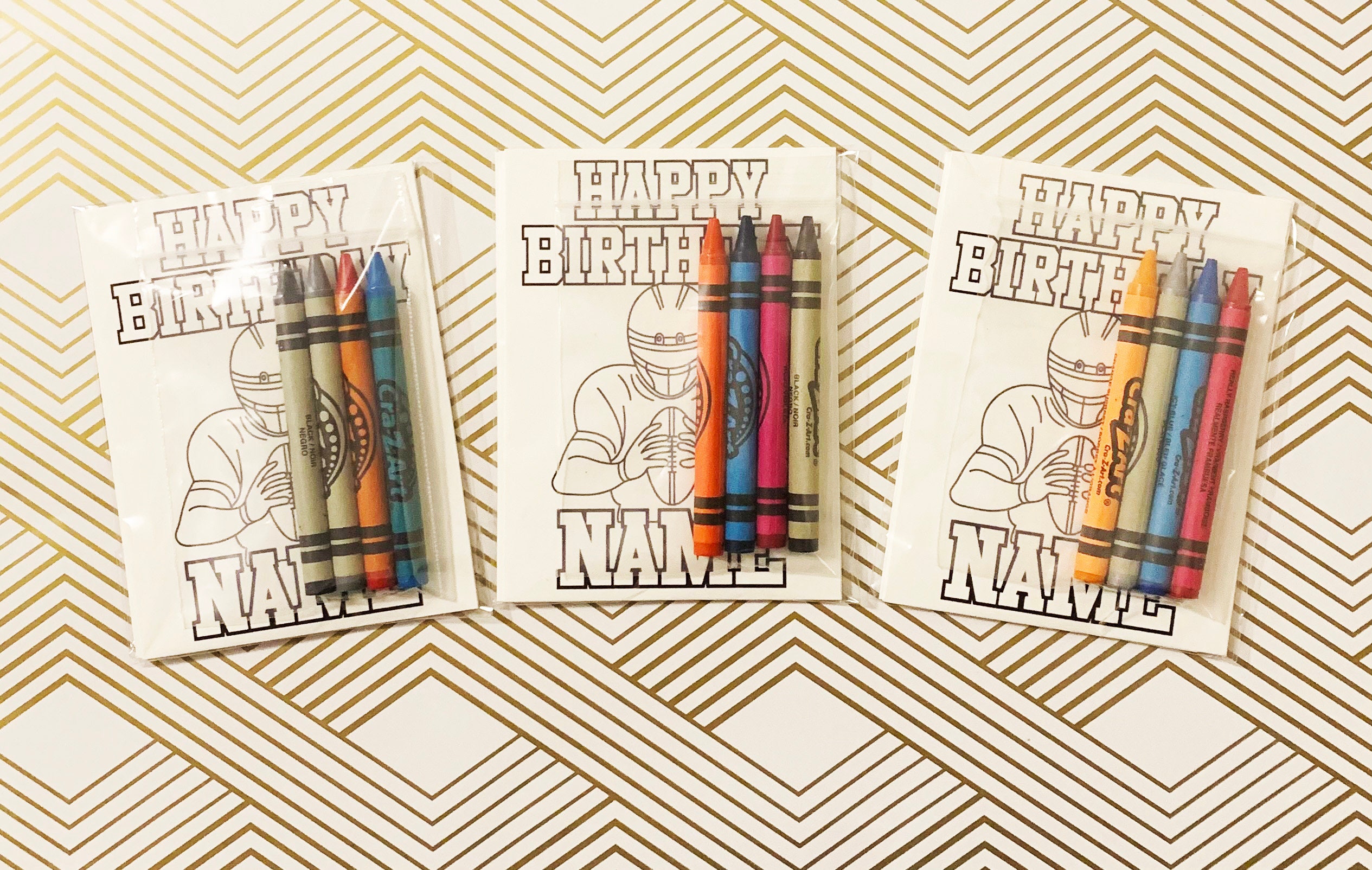 Football Party Mini Coloring Books, Party Favors, Birthday Parties, Football Party, Football Team