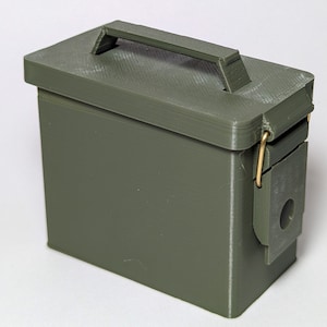 30 Cal Metal Ammo Case Can Military and Army Solid Steel Holder Box for  Long-Term Shotgun Rifle Nerf Gun Tactical Ammo Storage - AliExpress