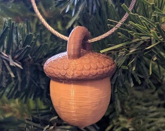 Nano Acorn Geocache (3D Printed, Various Colors)