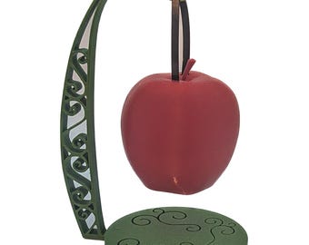 Apple Geocache (3D Printed, Various Colors)