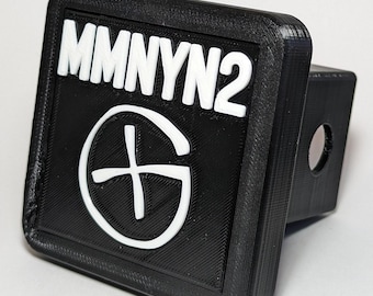 Tow Hitch Cover (3D Printed, Customizable, Various Colors)