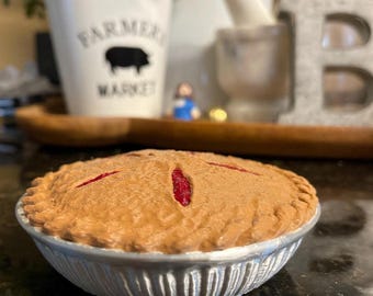 Cherry Pie Geocache (3D Printed, Various Colors)