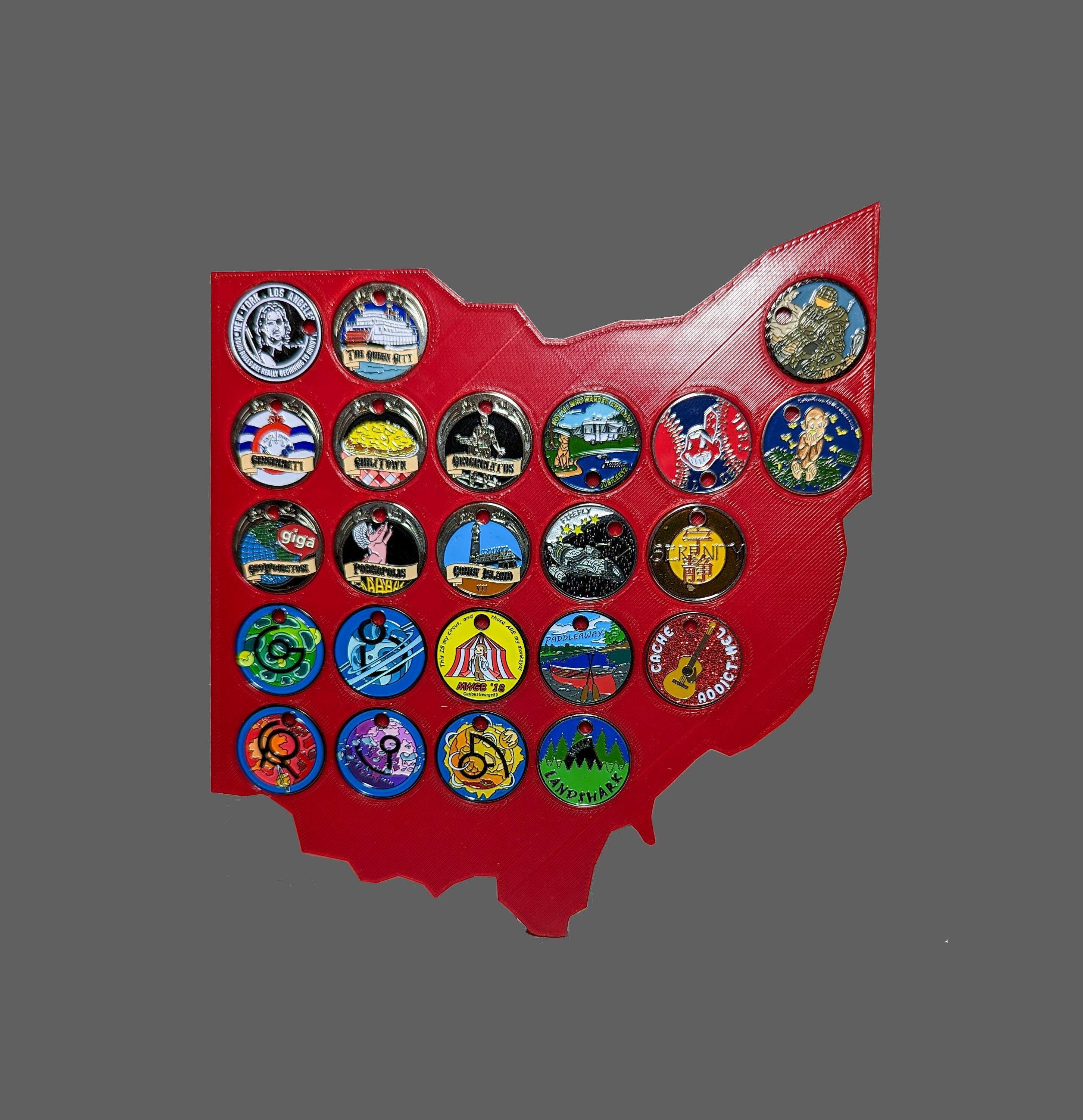 Présentoir Mural En Chêne Pour Pathtags - Fabriqué Aux États-Unis - Neuf