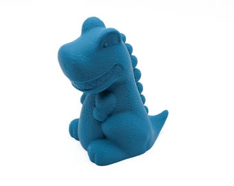 T-Rex Dinosaur Geocache (3D Printed, Various Colors)