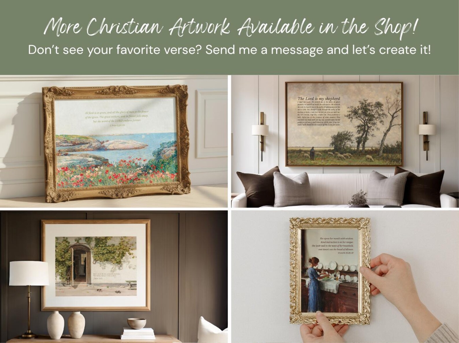 Hidden Your Word Christian Vintage Wall Art | Psalm 119:11 Bible Verse ...