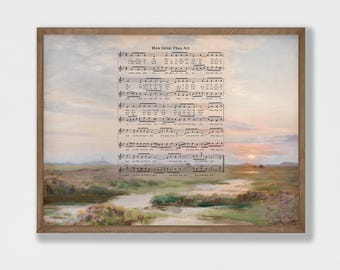 How Great Thou Art Custom Order for Rae