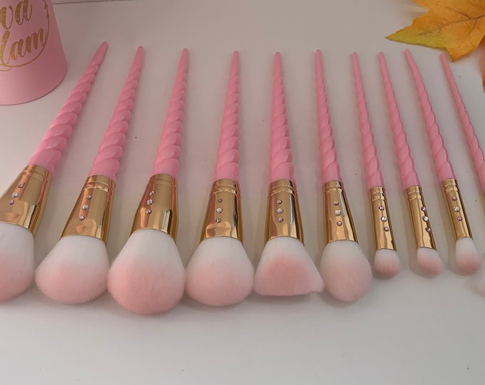 Unicorn Jewelled make up brush