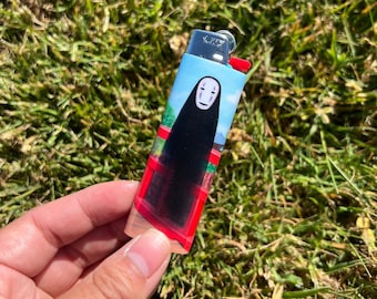 spirited away lighter, no face studio ghibli lighter