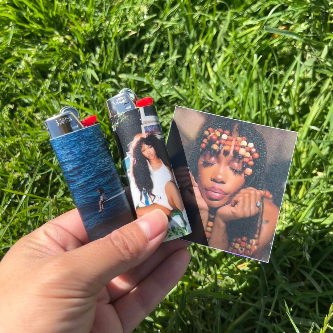 Sza Lighter Sticker Pack, Sos Lighter / Ctrl Lighter / Good Days