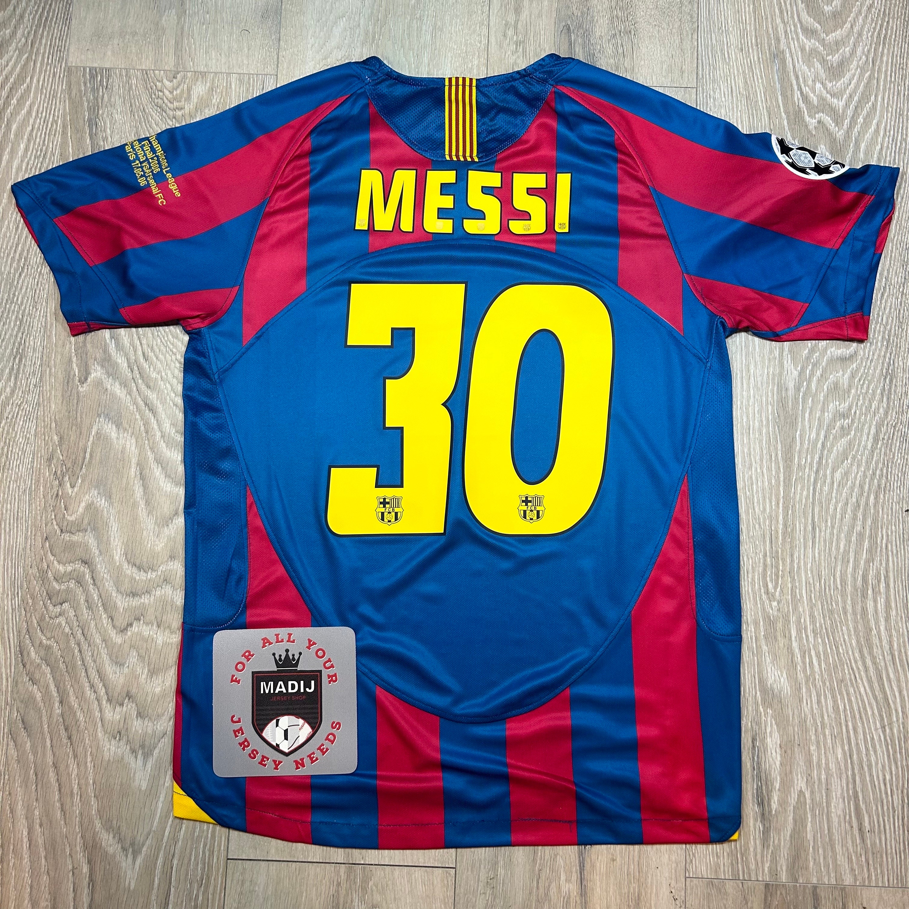 2014 2015 FC Barcelona Neymar Roger Home Kit Soccer Jersey Camiseta Shirt  Tee FC