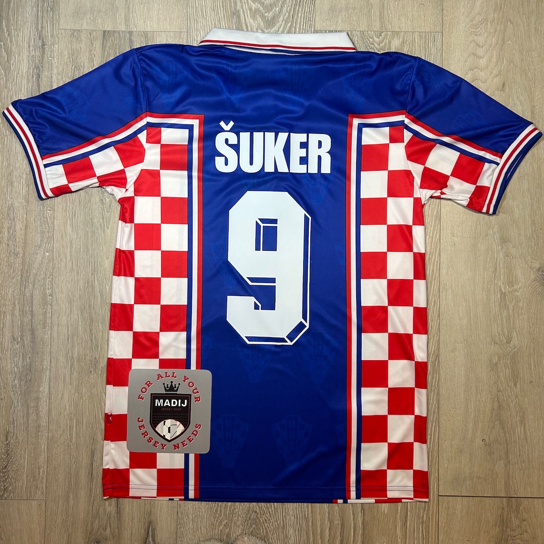 davor suker croatia jersey