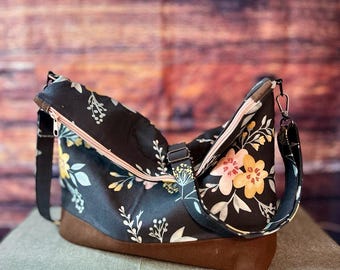 Cotton Cross-body Hobo Bag
