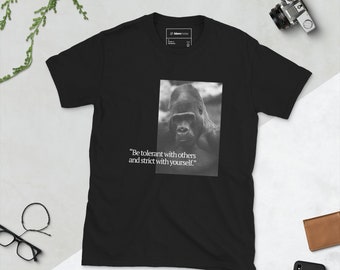 Stoic Marcus Aurelius Quote / Silverback - Short-Sleeve Unisex T-Shirt