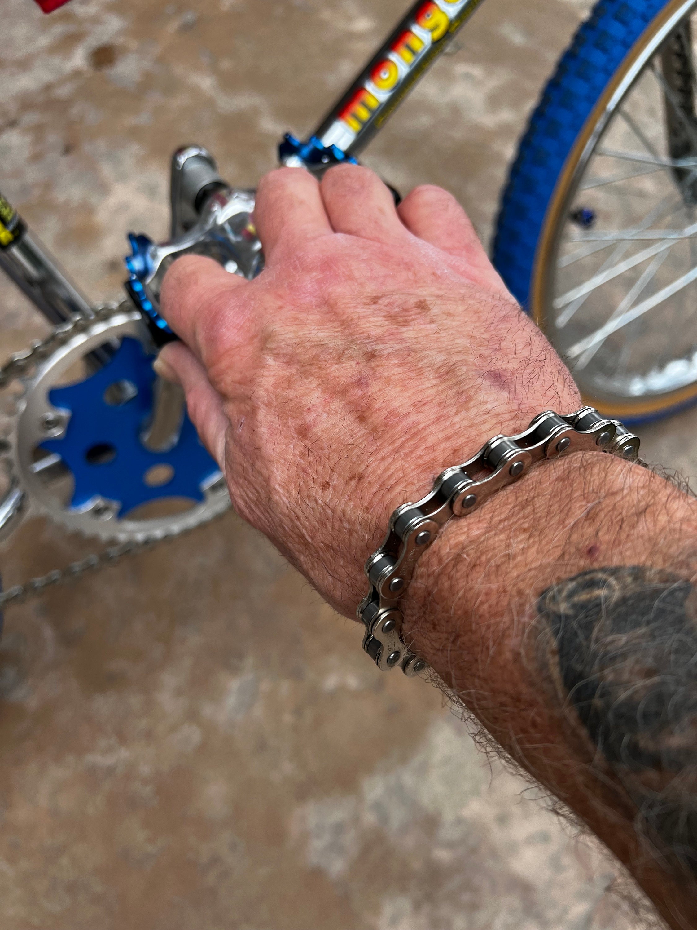 Bike Chain Bracelet Great Gift for Any Cyclist or Bicycle Rider Mountain  Bike or Punk Industrial or Keychain BMX Emo Goth Jewellery Xmas - Etsy