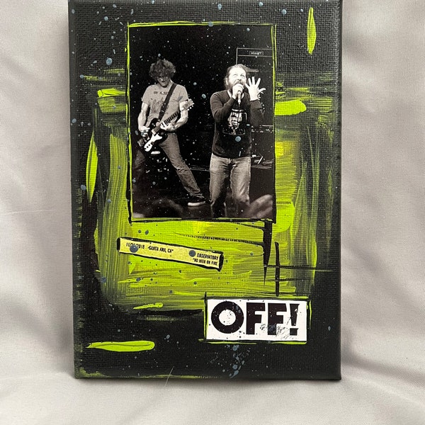 OFF! 5x7 Photo Canvas (Ready to Hang)