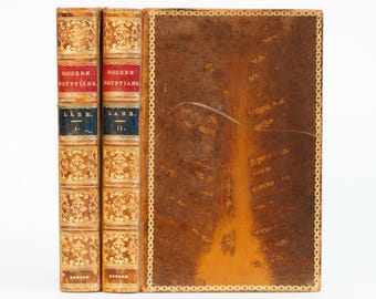 1871 Edward William Lane Manners and Customs of the Modern Egyptians