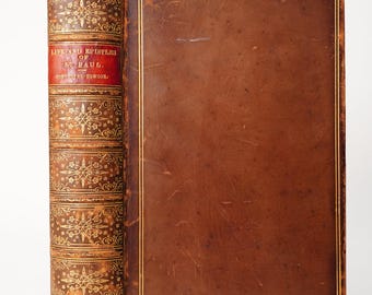 1883 St. Paul Biography Theology Full Leather Prize Binding
