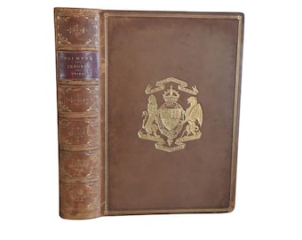 1895 Palmyra und Zenobia Wright Kalbslederpreisbindung Geschichte