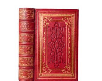 1858 George Crabbe Poetical Works Prize Binding