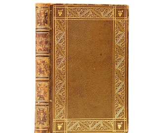 Maitland Historical Charades 1847 Antique Morocco Leather Book