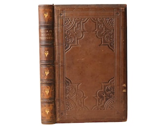 Antique Young's Night Thoughts Full Leather Eton Gift 1863