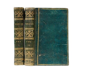 The Guardian Steele Addison 2 Volume Set 1818 Green Morocco