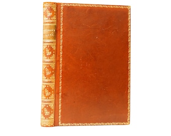 Antique Aytoun Lays of the Scottish Cavaliers Full Leather 1912