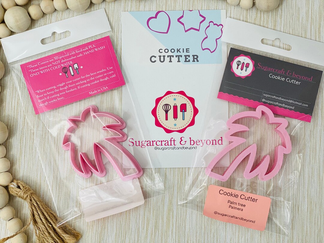 Palm Tree Cookie Cutter to Make Amazing Royal Icing Cookies and Fondant ...