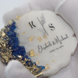 Aimant de réfrigérateur personnalisé, aimant personnalisé pour les invités, faveurs de mariage, douche nuptiale, cadeau de fiançailles, mariage rustique, cadeau en vrac, aimant époxy
