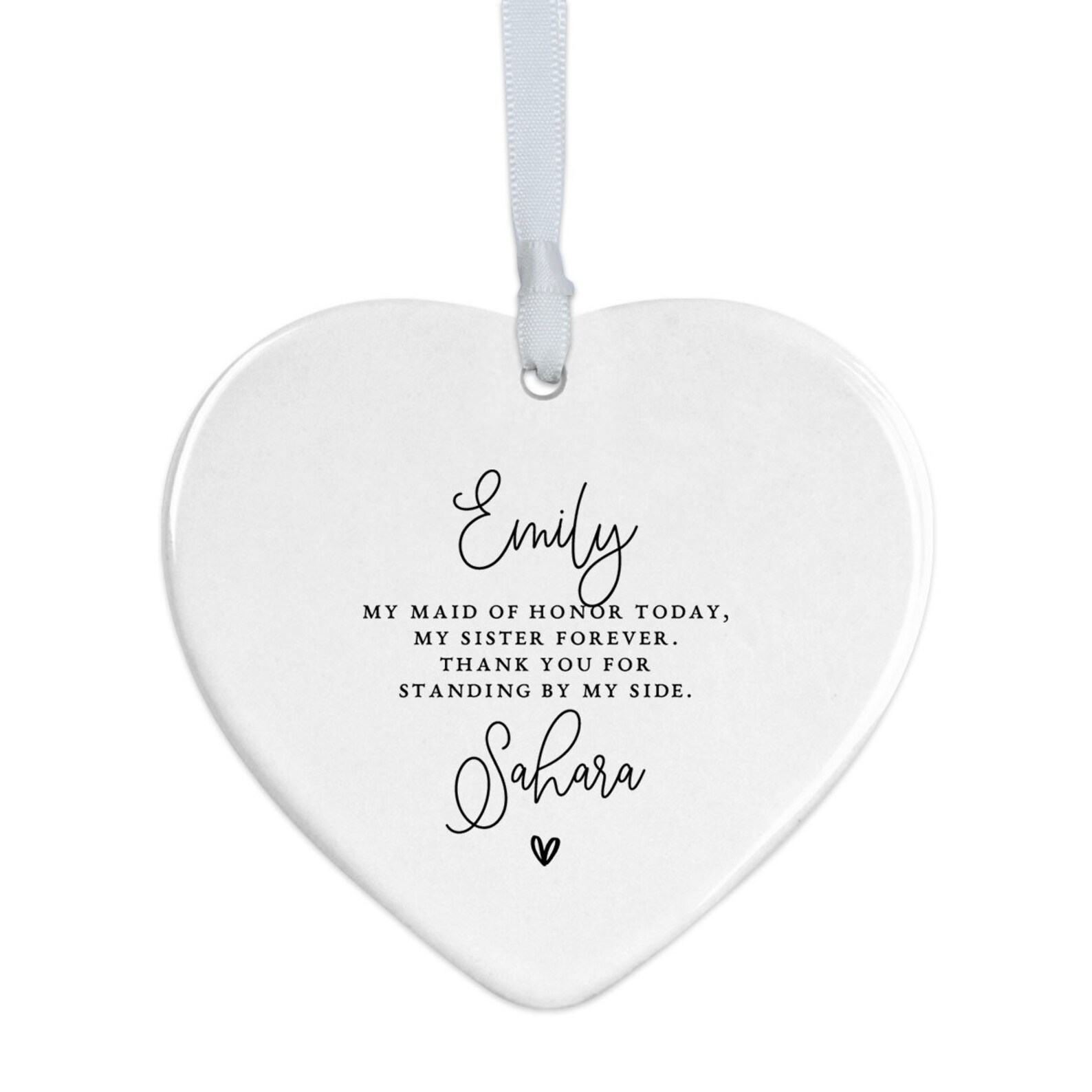 Personalized Maid of Honor Gift From Bride, Matron of Honor, Bridesmaid ...