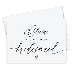 Personalisiert werden Sie meine Brautjungfer Vorschlag Karte, werden Sie meine Trauzeugin sein, Brautjungfer Geschenk, Hochzeitskarte, Brautjungfer Karte, Braut