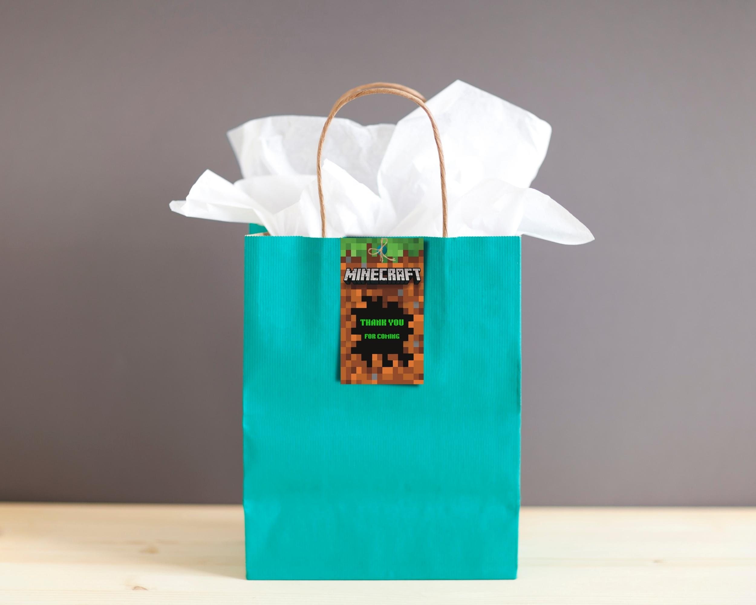 Minecrafter Birthday Invitation Template, Animated Evite, Minecraft