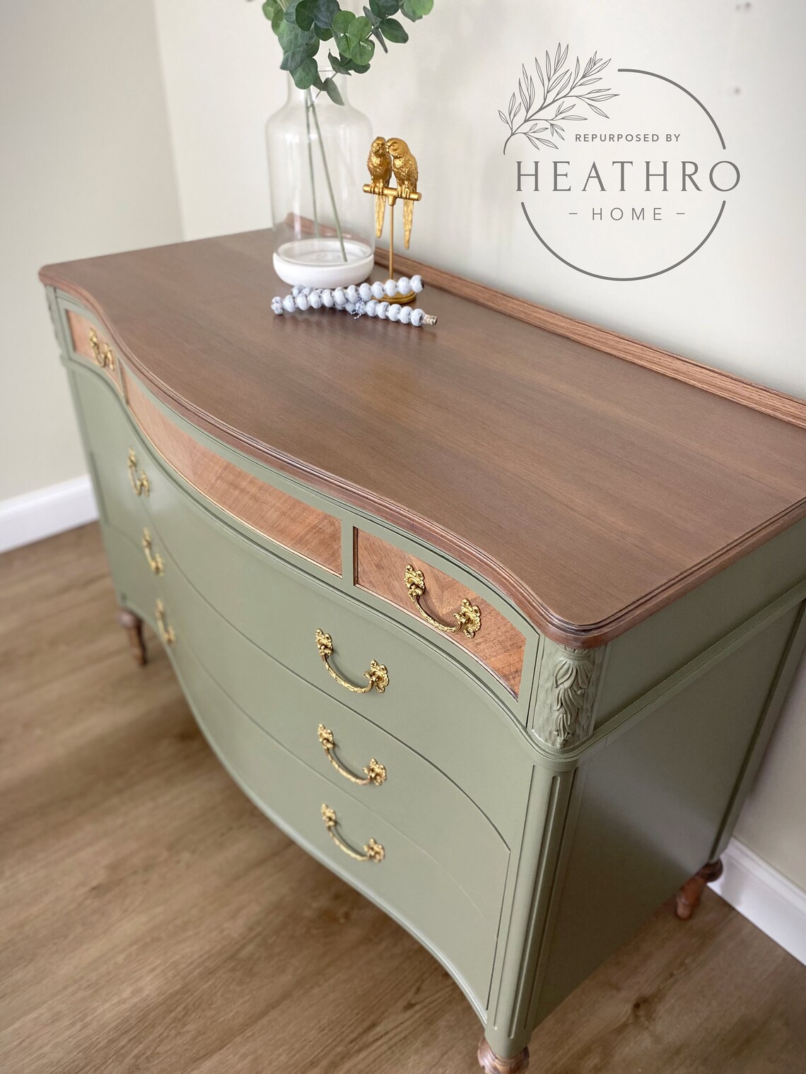 SOLD Vintage Dresser Etsy