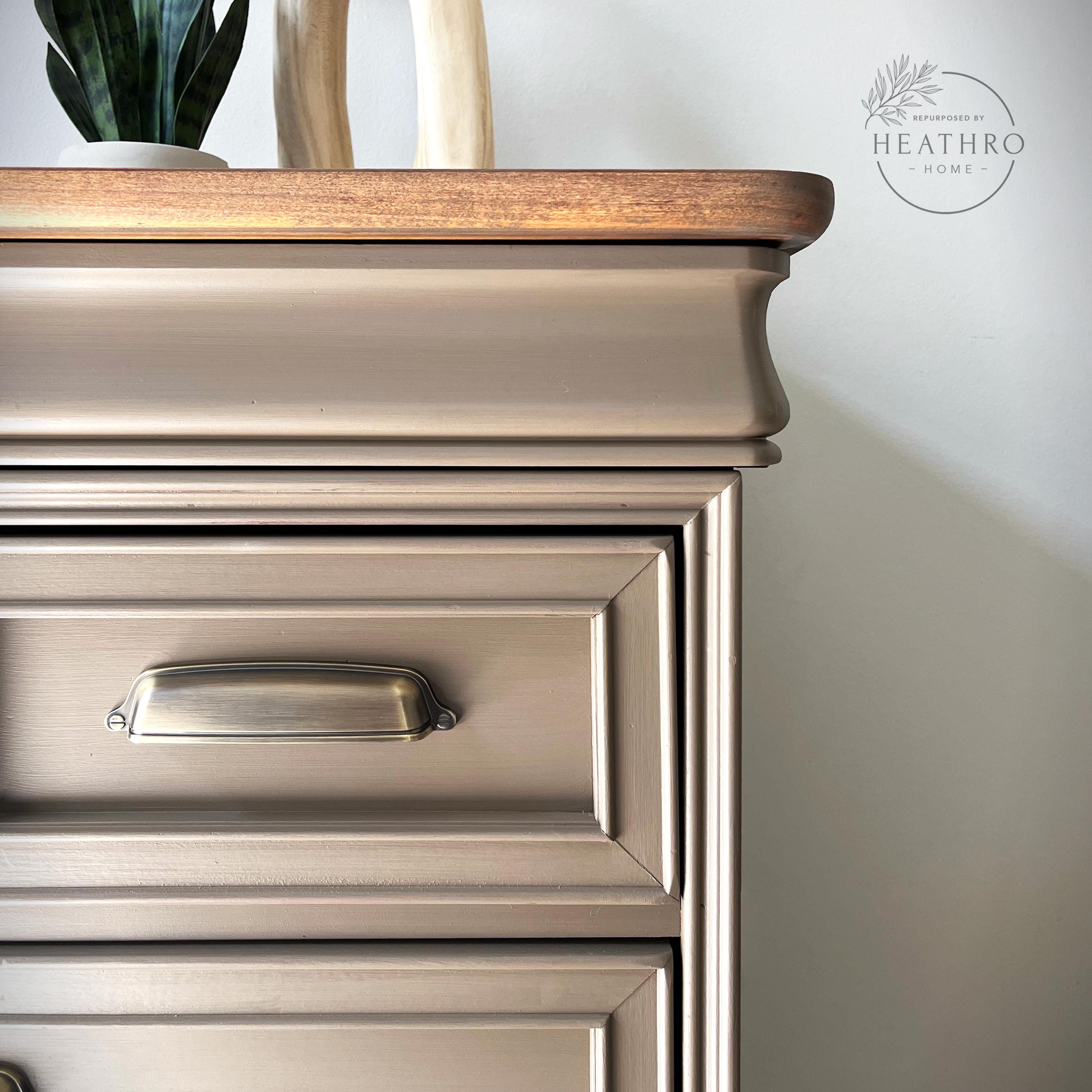 SOLD!! Refinished Vintage Dresser - Etsy
