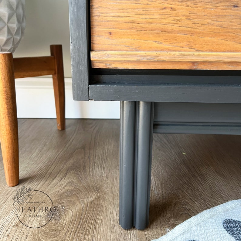 SOLD! Rustic MCM Dresser - Etsy