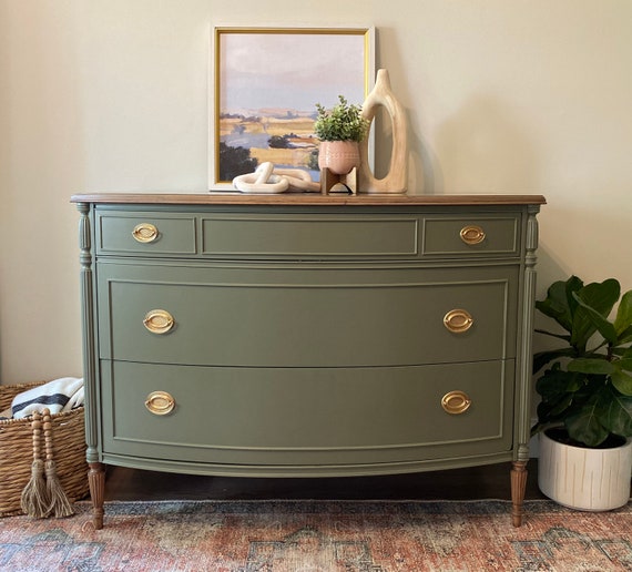 brown and green dresser SOLD! Vintage 3-drawer SIZE:ONESIZE 5 YARDS casual wear Beach Wedding Attire | Gold Assembly is a breeze